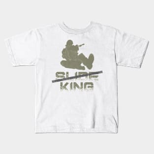 Slide Cancel King COD Slogan Kids T-Shirt